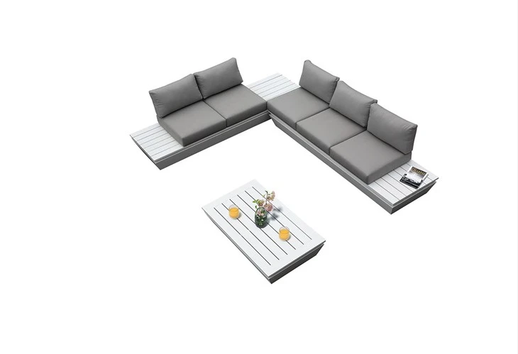 Mediterranean Armless Luxury Sofa Sets